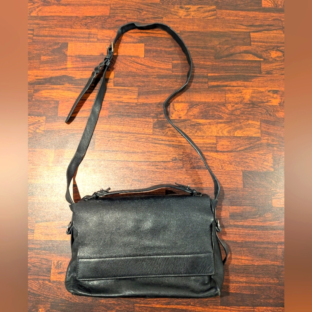 All Saints black shoulder bag